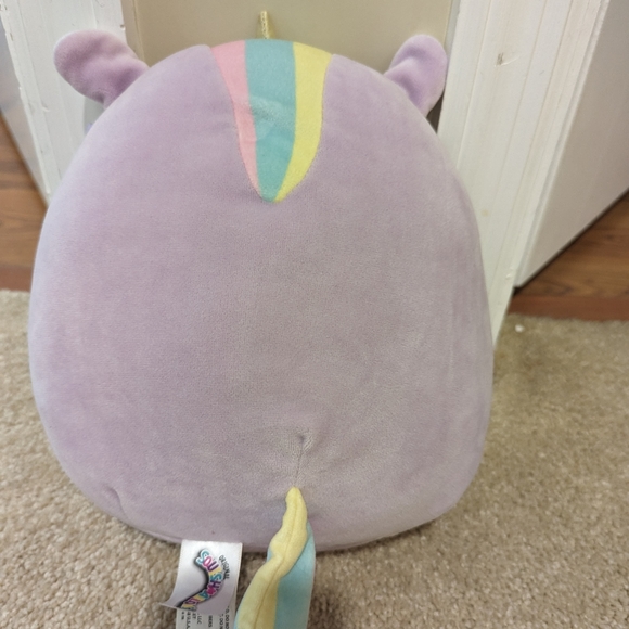 8" Sylvia the Purple Unicorn Squishmallow - Picture 2 of 3